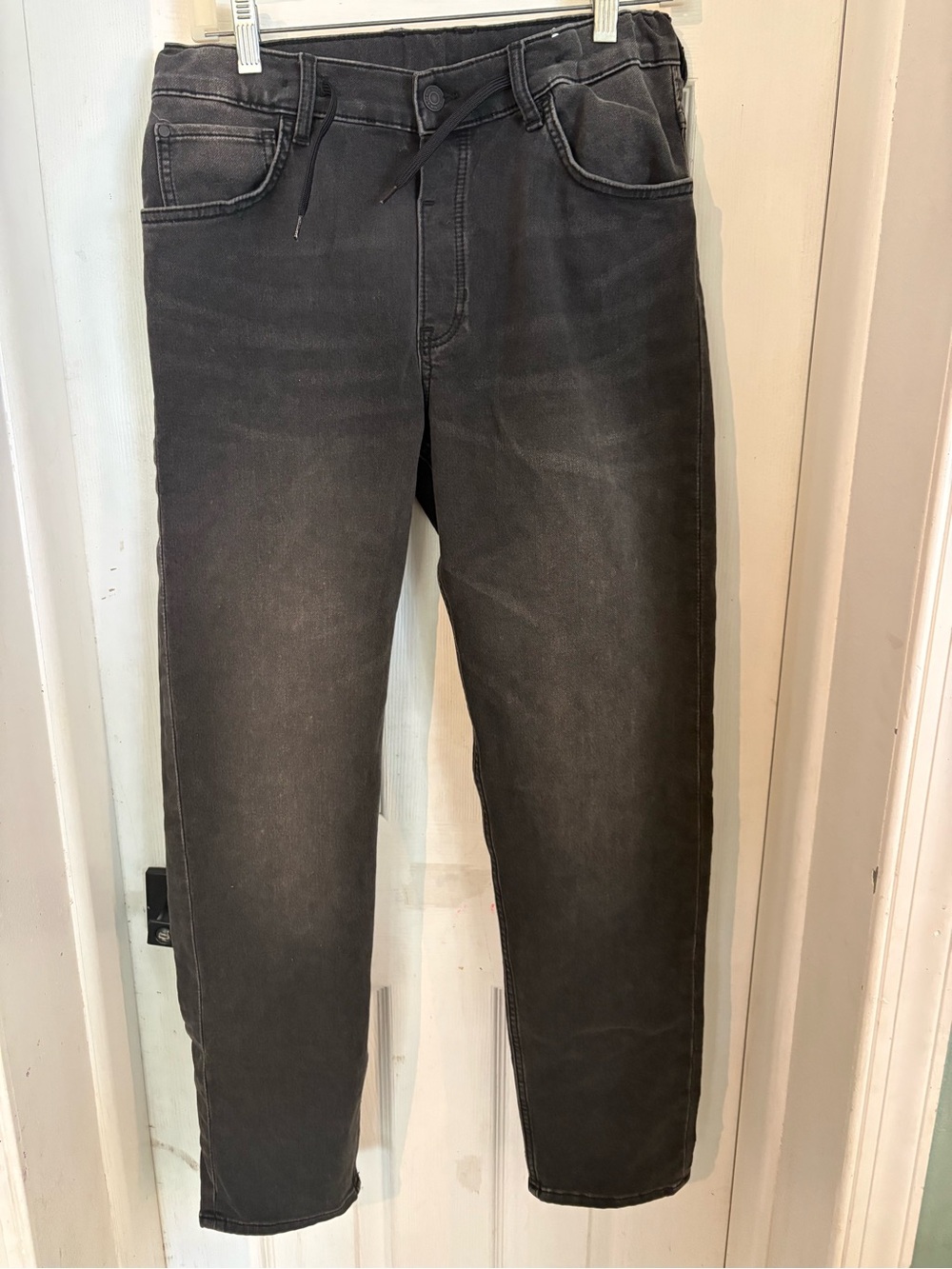 H&M &denim Men's Slim Jeans in Charcoal Black size 20